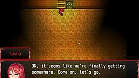 Harem in another world hentai game ep 12 with huge facial and accidental boner