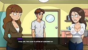 beth turns into a sexbot in demoniums parody hentai game ep 2