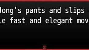 Redhead milf traps him with giant tits in harem hentai game ep 14