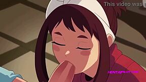 I asked my stepbrother to cum inside me in cartoon