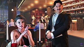 First Date With Hot Milf Stepmom Ends In Cumshot