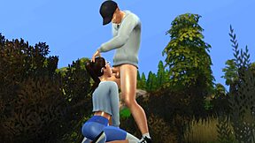 Simxstory - Forbidden Passion - Episode 3 Facial Cumshot