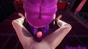 Evelyn From Lol Kda Gets Hard Sex In This Hentai!