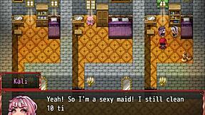 harem game ep 18: peeping magic bath with big tits squirting