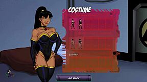 Lois as fuck doll in DC Comics hentai!