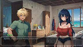 Yo, hentai romance game ep 3 gets steamy! 😍