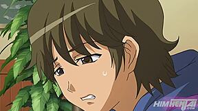 I fuck for first time at job with boss - anime hentai