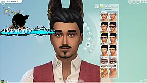 Playing Sims 4 with wicked mod, having fun with my neighbor's big cock