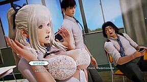 Waifu Academy - Brooke Scott Nude Scenes Collection