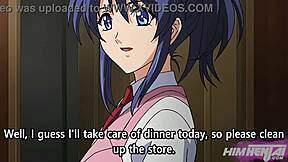 I fuck for first time at job with boss - anime hentai