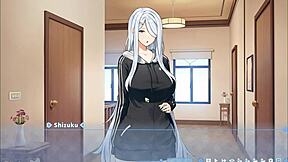 Summer Clover Harem Hentai Game Ep 10 Cum Twice On Cute Brunette Face!