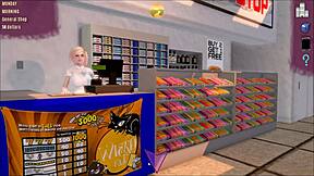 Step mom's friend loves assjob! 😘