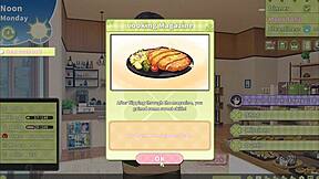 summer clover harem hentai game ep 6 the big blonde step sister rides my giant cock at night