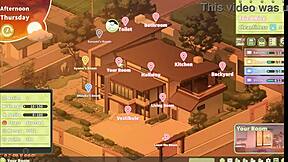 Caught half naked with huge boner? summer clover asks in harem hentai game ep 8