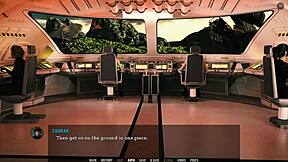 Asian girl explores without bra.