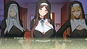 i am summer clover in harem hentai game ep 2 sexy boss offers a quickie if we are horny