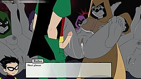 嘿，看我干翻18titans第27集里的每个Raven