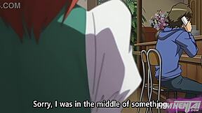 I fuck for first time at job with boss - anime hentai