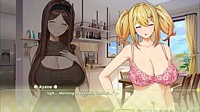 i am summer clover in harem hentai game ep 2 sexy boss offers a quickie if we are horny