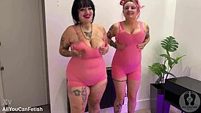 胖妹巨乳狂晃肚腩恋屁股抖动！🔥