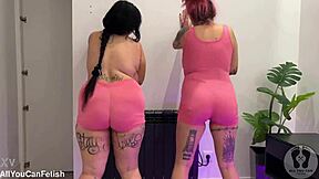 gg huge boobs bouncing with belly fetish ass shake! 🔥