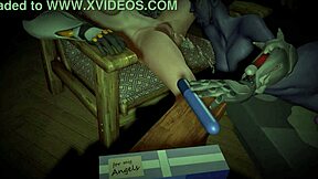 Widowmaker And Tracer's Dildo Play In Overwatch Parody