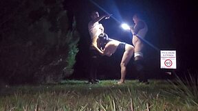 Crave Outdoor Rough Anal with Fans?