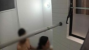 spying on spanish teacher banging her lover in bathroom