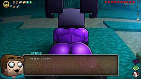 have you tried the hornycraft parody with endergirl in latex suit getting bdsm spanking and creampie?