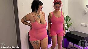 胖妹巨乳狂晃肚腩恋屁股抖动！🔥