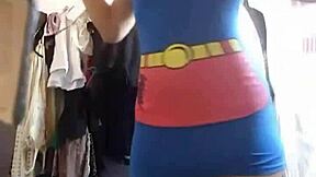 Graceful dance moves by a young girl in her debut performance