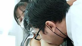 Boss licks staff ass in office 😈