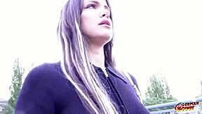 German scout picks up Crystal Richi for first anal casting