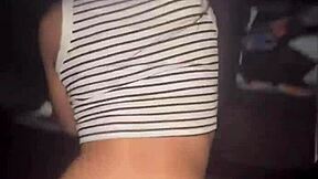 Skinny Latina Feels Ecstasy While Fucking on Phone with Cuckold