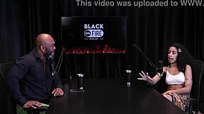 Bibi Hourani exposes hairy pussy and ass!