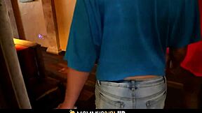 Petite teen best friend experiences intense orgasm from MILF's passionate licking and muff diving.