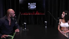 Bibi Hourani exposes hairy pussy and ass!