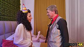 cute girl sucks and rides hard cock to creampie?