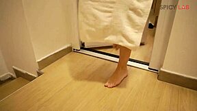 Slutty Sara Bell gets pounded during gym sex workout