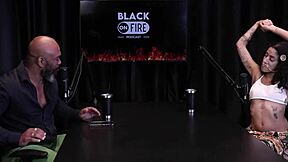 Bibi Hourani exposes hairy pussy and ass!