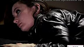 Dominant Lesbian Cop Gets Rimmed by Submissive Captive