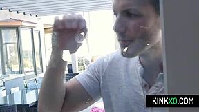 Norah Nova and Selena Stone Ride Stepbro's Cock with Perfect Butts