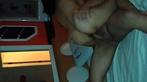 Can Karina Handle Two Young Cocks?