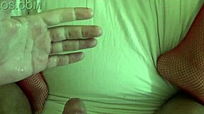 Mature french prostitute reveals hairy pussy to virgin boy