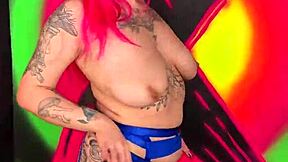 look at this curvy beauty showing her big tits.