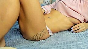 Can you believe this naughty European girl fingering her tight wet pussy?