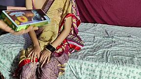 Gorgeous desi bhabhi with big tits fucked hard