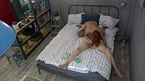 Mature Man Deepthroats Teen Step Daughter in Taboo Session