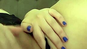 luxury escort girl with WHITE SKIN MASTURBATES on BED in HOTEL ROOM before CLIENT