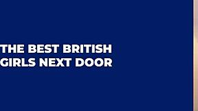 Stunning British blonde drilled hard with strapon in homemade clip